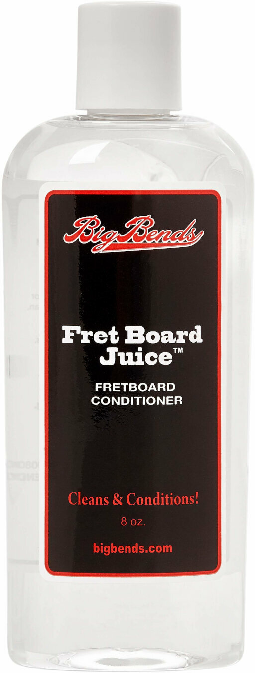 Cuidados com a guitarra Big Bends Fret Board Juice Bench Bottle 8oz