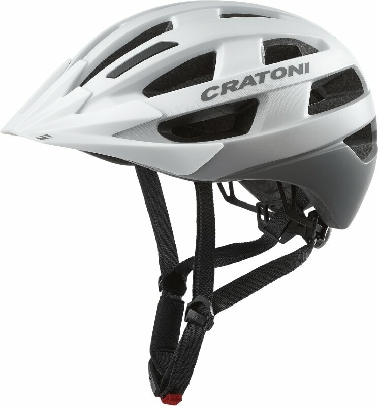 Capacete de bicicleta Cratoni Velo-X White Matt M/L Capacete de bicicleta