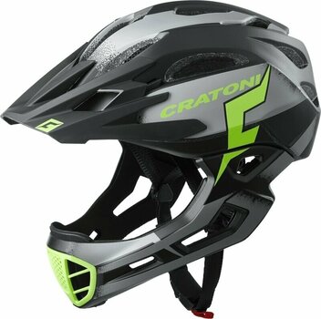 Cyklistická helma Cratoni C-Maniac Pro Black/Lime Matt L/XL Cyklistická helma - 1