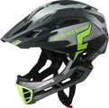 Cratoni C-Maniac Pro Black/Lime Matt L/XL Cyklistická helma