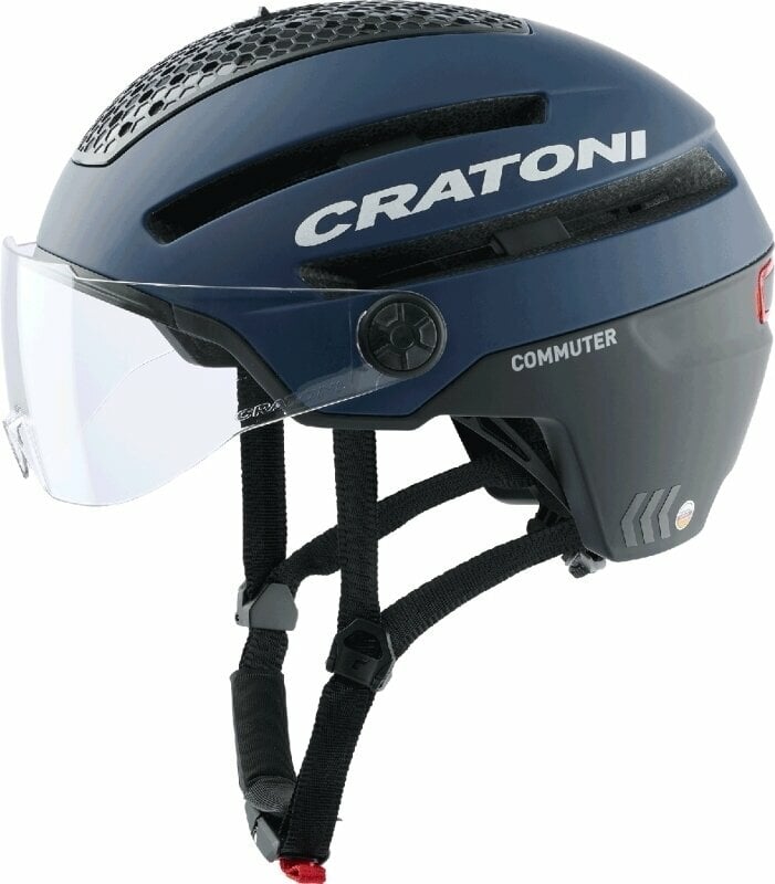 Bike Helmet Cratoni Commuter Blue Matt M/L Bike Helmet