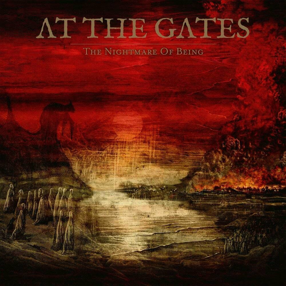Disco de vinilo At The Gates - The Nightmare Of Being (Coloured Vinyl) (2 LP + 3 CD)