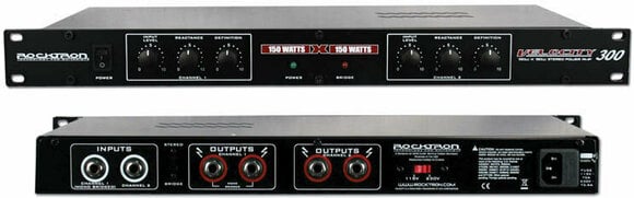Pré-amplificador/amplificador em rack Rocktron Velocity 300 - 1
