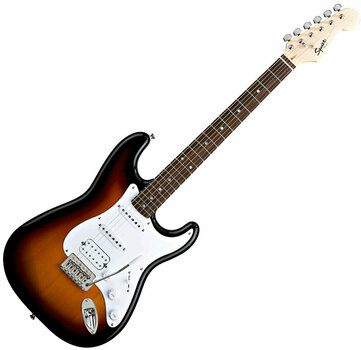 Electric guitar Fender Squier Bullet Stratocaster Tremolo HSS RW Brown Sunburst - 1