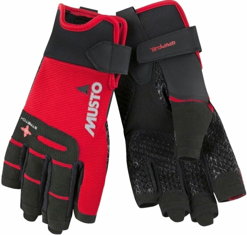 Jachtařské rukavice Musto Performance Short Finger Glove True Red XXL