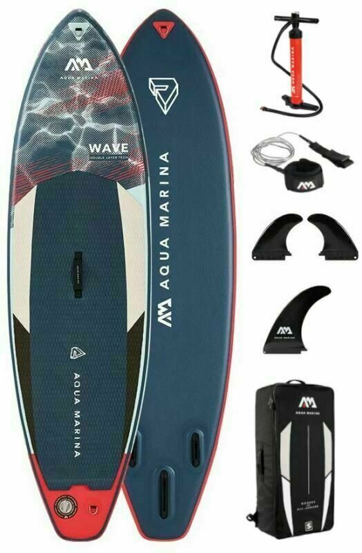 Prancha de paddle Aqua Marina Wave 8'8'' (265 cm) Prancha de paddle
