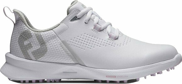 Calzado de golf de mujer Footjoy Fuel White/White/Pink 36,5 Calzado de golf de mujer - 1