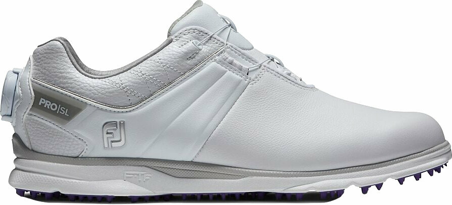 Calçado de golfe para mulher Footjoy Pro SL BOA White/Grey 39 Calçado de golfe para mulher