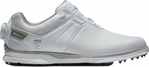 Women's golf shoes Footjoy Pro SL BOA White/Grey 39 Women's golf shoes - 1