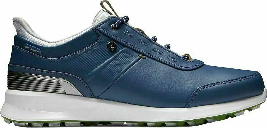 Pantofi de golf pentru femei Footjoy Stratos Blue/Green 37