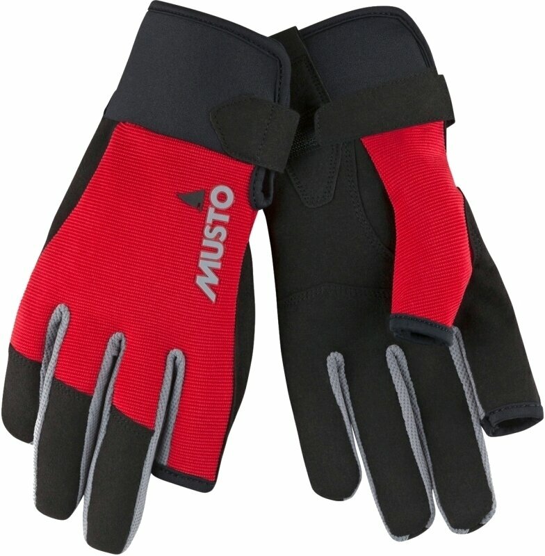 Jachtárske rukavice Musto Essential Sailing Long Finger Glove True Red S
