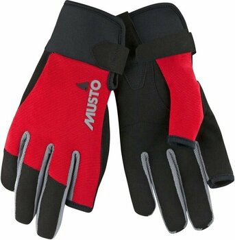 Jachtařské rukavice Musto Essential Sailing Long Finger Glove True Red S - 1