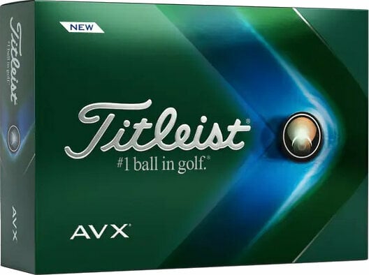 Nova loptica za golf Titleist AVX 2022 White