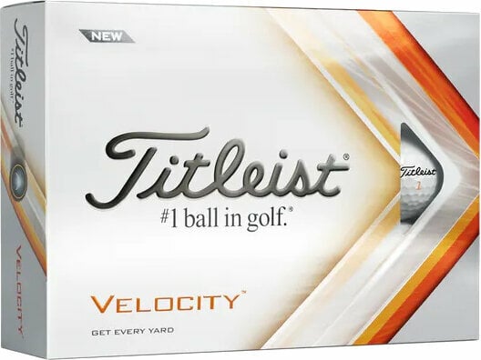 Golfball Titleist Velocity 2022 White