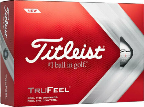 Golfball Titleist TruFeel 2022 White - 1