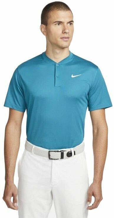 Облекло > Ризи за поло Nike Dri-Fit Victory Blade Mens Polo Shirt Bright Spruce/White S