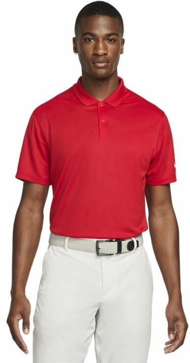 Polo trøje Nike Dri-Fit Victory Solid OLC Mens Polo Shirt Red/White M
