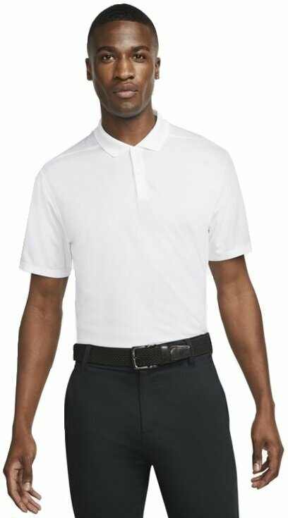 Риза за поло Nike Dri-Fit Victory Solid OLC White/Black XL
