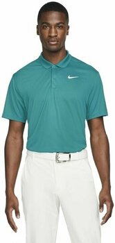 Camisa pólo Nike Dri-Fit Victory Mens Golf Polo Bright Spruce/White S - 1