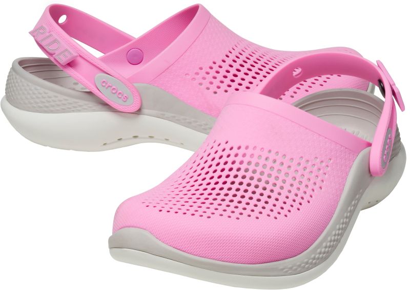 crocs literide barely pink