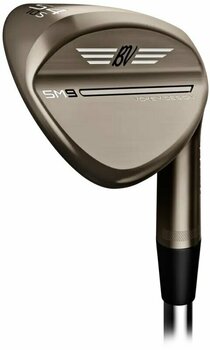 Mazza da golf - wedge Titleist SM9 Brushed Steel Wedge Right Hand DYG S2 56.10 S - 1
