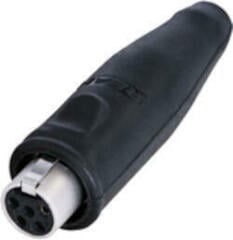 Mini XLR-kontakt Rean RT5FC-B-W Mini XLR-kontakt