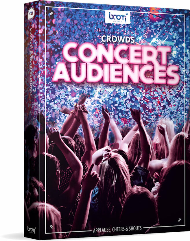 Geluidsbibliotheek voor sampler BOOM Library Crowds Concert Audiences (Digitaal product)
