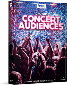 Zvuková knihovna pro sampler BOOM Library Crowds Concert Audiences (Digitální produkt) - 1