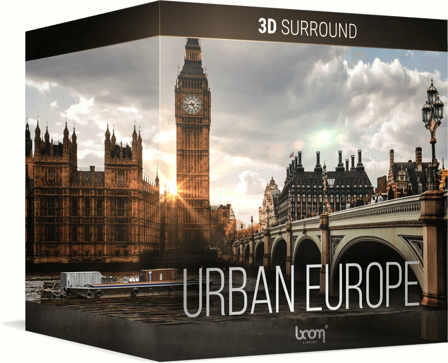 Sample- ja äänikirjasto BOOM Library Urban Europe 3D Surround (Digitaalinen tuote)