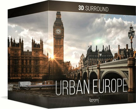 Sample and Sound Library BOOM Library Urban Europe 3D Surround (Digital product) - 1