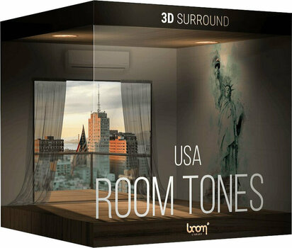Libreria sonora per campionatore BOOM Library Room Tones USA 3D Surround (Prodotto digitale) - 1