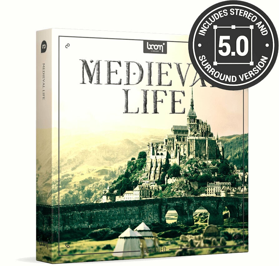 Geluidsbibliotheek voor sampler BOOM Library Medieval Life Designed (Digitaal product)