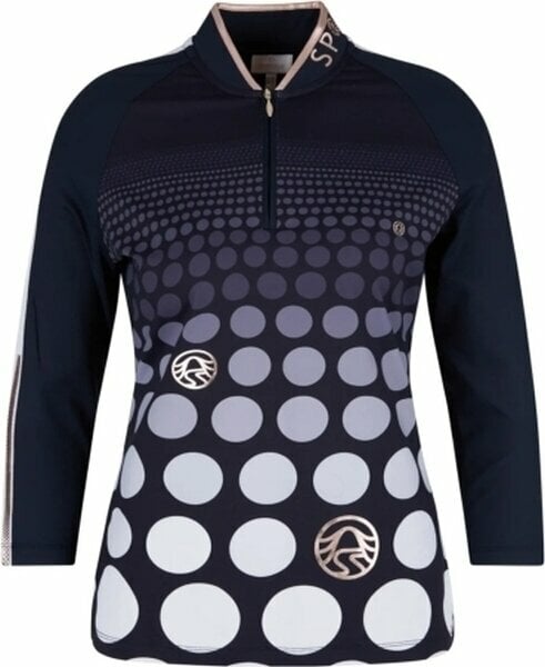 Polo trøje Sportalm Orith Deep Water 34 Polo trøje