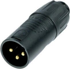 Mini XLR-kontakt Rean RA3MT-B Mini XLR-kontakt