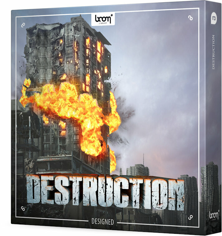 Sample/lydbibliotek BOOM Library Destruction Designed (Digitalt produkt)