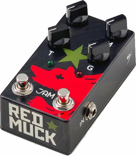 Pedal de efectos de bajo JAM Pedals Red Muck bass Pedal de efectos de bajo