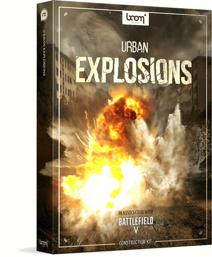 Bibliothèques de sons pour sampler BOOM Library Urban Explosions CK (Produit numérique)