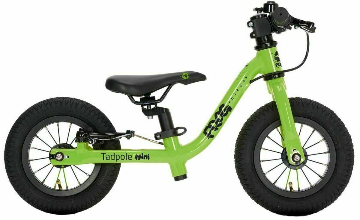 Bicicleta de equilíbrio Frog Tadpole Mini 10" Green Bicicleta de equilíbrio