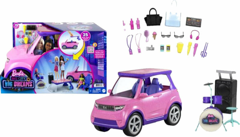 Barbie Mattel Barbie Dreamhouse Adventures Transforming A Car