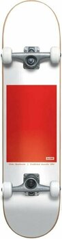 Skateboard Globe G0 Block Serif White/Red Skateboard - 1
