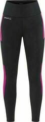 Juoksuhousut/-trikoot Craft ADV Essence 2 Women's Black/Roxo XS Juoksuhousut/-trikoot