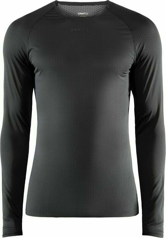 Бягане > Дрехи за бягане > Мъжки дрехи > Тениски с дълъг ръкав Craft PRO Dry Nanoweight LS Tee Black M