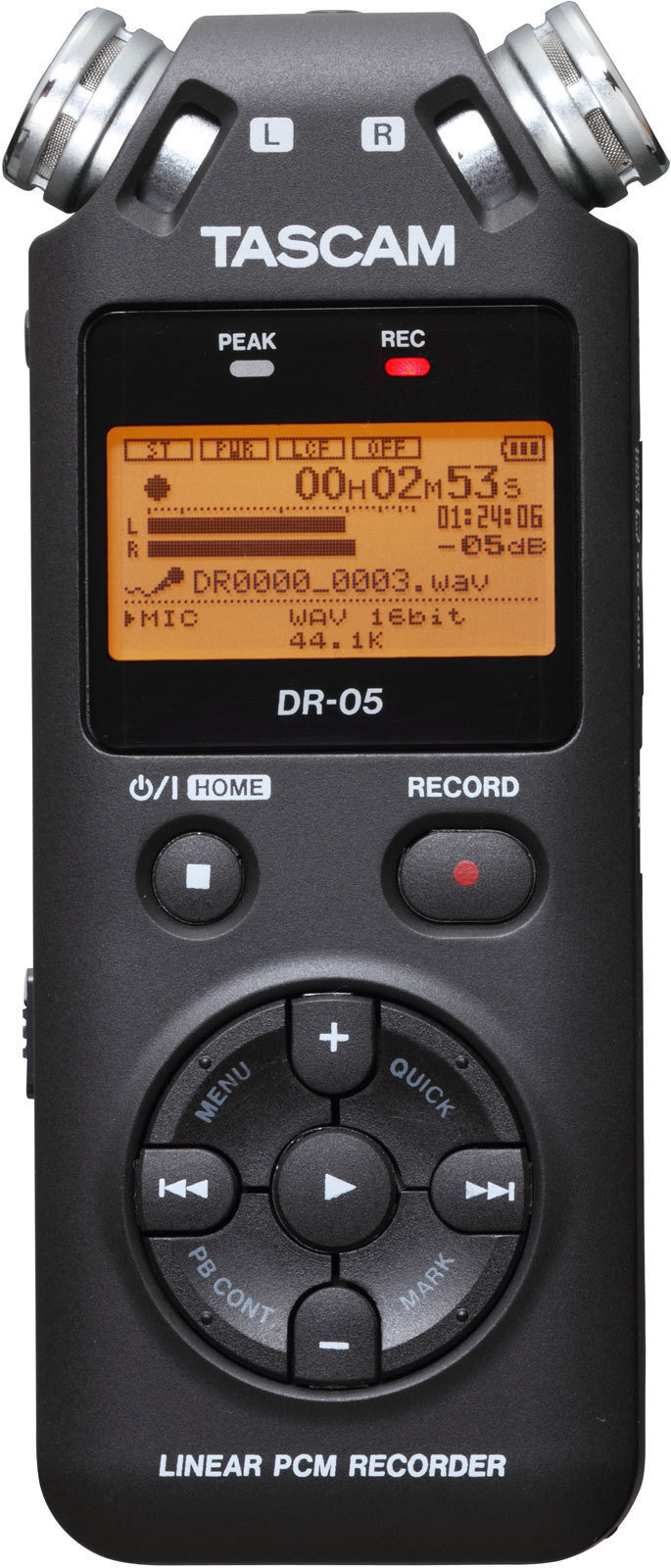 Bærbar digital optager Tascam DR-05 V2