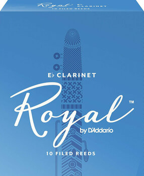 Тръстикова пластинка за кларинет Rico Royal 2 Тръстикова пластинка за кларинет - 1