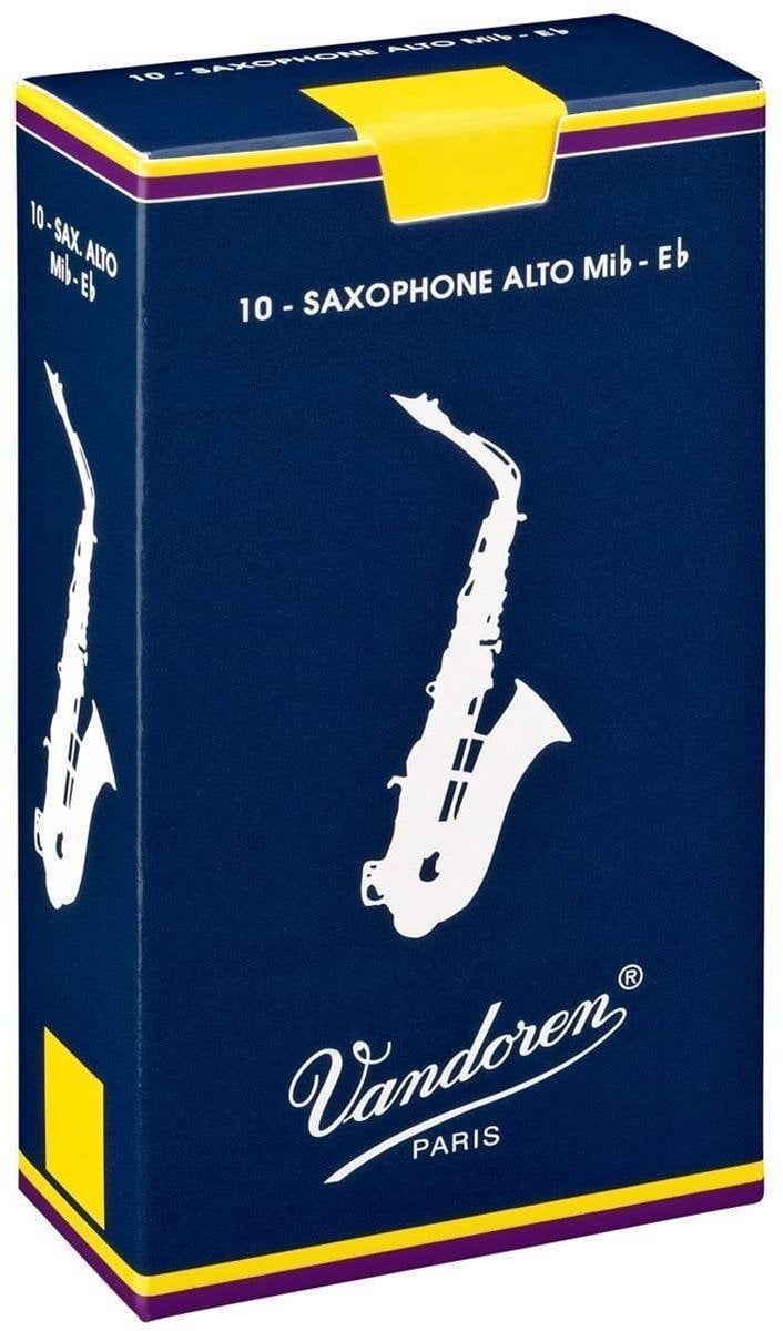 Riet voor altsaxofoon Vandoren Classic Blue Alto 1.0 Riet voor altsaxofoon