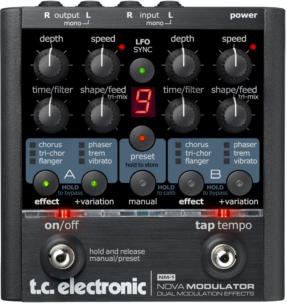 Gitarski multiefekt TC Electronic NM-1 Nova Modulator