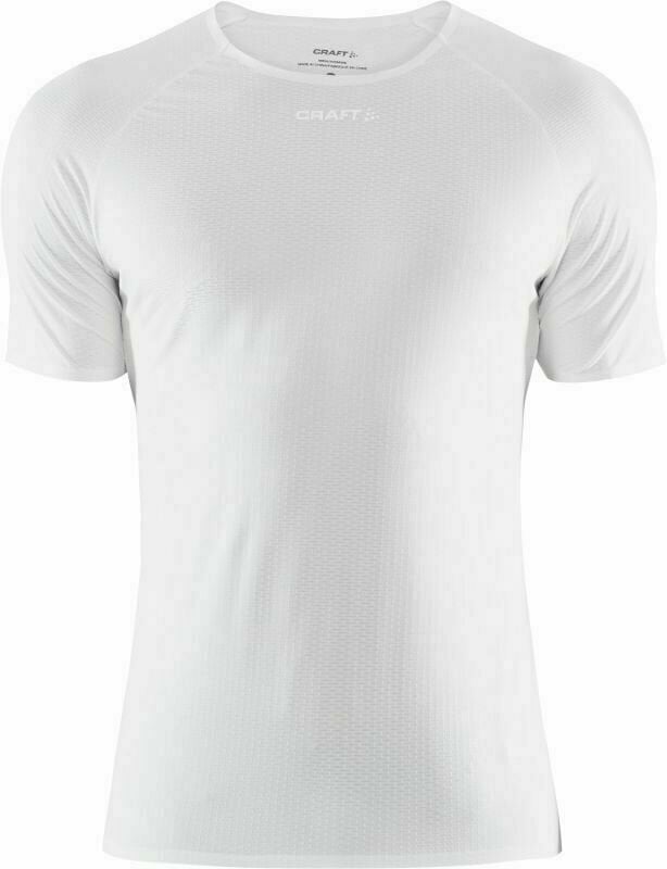 Tricou cu mânecă scurtă pentru alergare Craft PRO Dry Nanoweight Tee White M Tricou cu mânecă scurtă pentru alergare