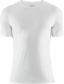 Koszulka do biegania z krótkim rękawem Craft PRO Dry Nanoweight Tee White M Koszulka do biegania z krótkim rękawem - 1