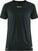 Hardloopshirt met korte mouwen Craft PRO Hypervent SS Women's Tee Black/Roxo M Hardloopshirt met korte mouwen
