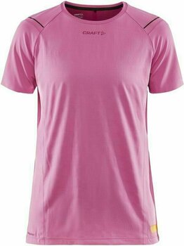 Тениска с къс ръкав за бягане
 Craft PRO Hypervent SS Women's Tee Camelia/Roxo S Тениска с къс ръкав за бягане - 1